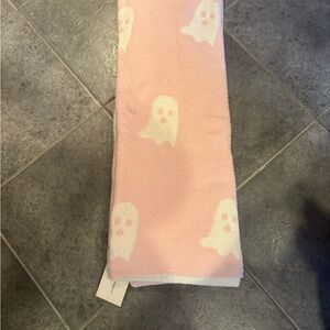 Cupcakes and cashmere adorable super soft ghost pink blanket 50x70
